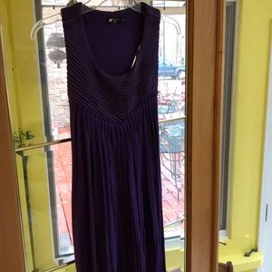 Purple dress from Italy! Flowy light!